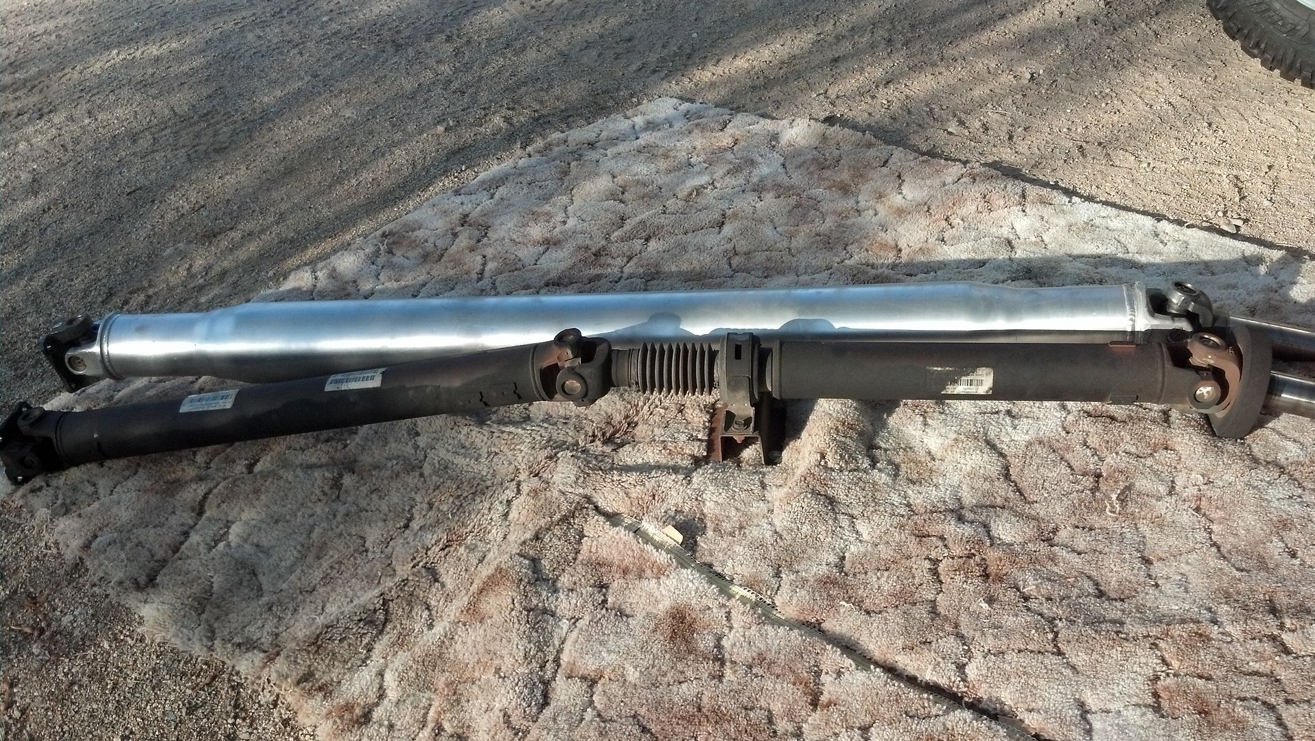 aluminum rear drive shaft Dodge Cummins Diesel Forum